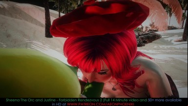Sheena the Orc and Justine